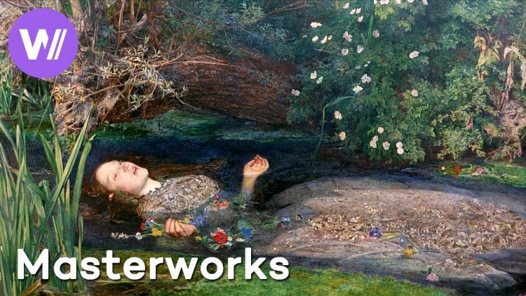 John Everett Millaiss Ophelia: the melancholy of the Pre-Raphaelite style | 使用人类有史以来最大的机器