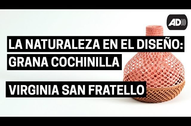 La naturaleza en el diseño: Grana Cochinilla | Gloria Cortina (con Audiodescripción)