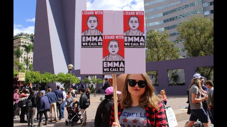 Lalo Alcaraz’s “I Stand with Emma” – American Art Moments