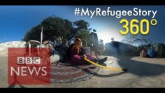 Lebanon refugee camp (360 video) – BBC News