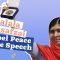 Malala Yousafzai Nobel Peace Prize Speech