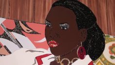 Meet The Artist: Mickalene Thomas on Portrait of Mnonja