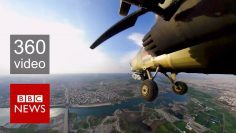 Mosul: Fight against ISIS from the sky in 360 video – BBC News