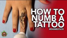 Numbing A Tattoo