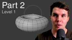 Part 2, Level 1: Modelling – Beginner 2.8 Blender Tutorial Series