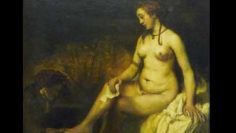 Rembrandt, Bathsheba at her Bath