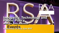 RSA 重播: Inequality, Technology and Public Policy