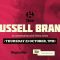 Russell Brand with Guardian Live: broadcasting live around the UK