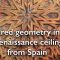 Sacred geometry in a Renaissance ceiling from Spain