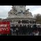 Scenes at Place de la République (360 video) BBC News