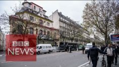 Scenes outside the Bataclan (360 video) – BBC News