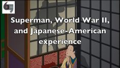 Superman, World War II, and Japanese-American experience (Roger Shimomura, Diary: 人文纪录片WOH 12, 1941)