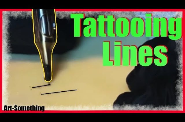 ✅TATTOOING LINES❗❗ HAVING PROBLEMS TATTOOING LINES ❓❓ (on fake skin)👀