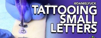 Tattooing Small Letters