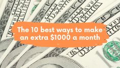 這 10 best ways to make extra money at home ($1000+ a month)