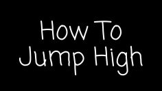 The Dance Jump Talk  | Jump Series | #higher #dance #jumps