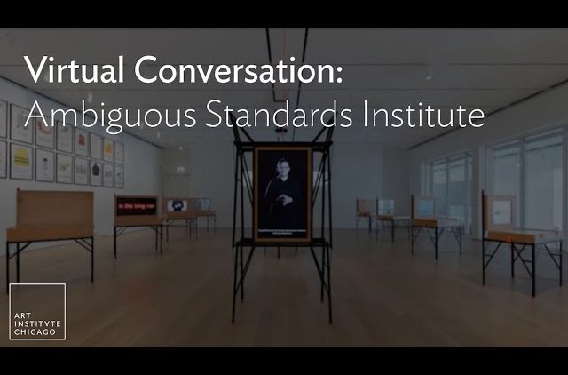 Virtual Conversation: Ambiguous Standards Institute