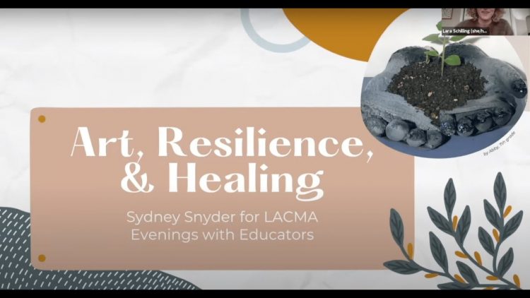 Virtual Evenings for Educators: Art, Resilience, and Healing