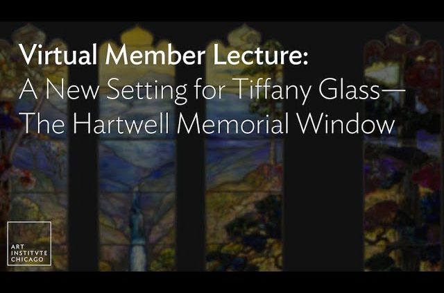 虚拟会员讲座: A New Setting for Tiffany Glass—The Hartwell Memorial Window