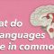 What do all languages have in common? – Cameron Morin