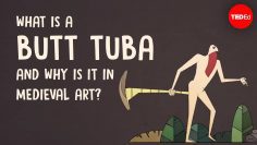 What is a butt tuba and why is it in medieval art? – Michelle Brown