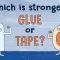 Which is stronger: Glue or tape? – Elizabeth Cox