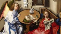 Workshop of Campin, Annunciation Triptych (Merode Altarpiece)