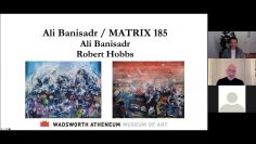 Ali Banisadr and Robert Hobbs in Conversation