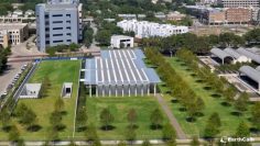 Completed time-lapse photography of the Renzo Piano Pavilion