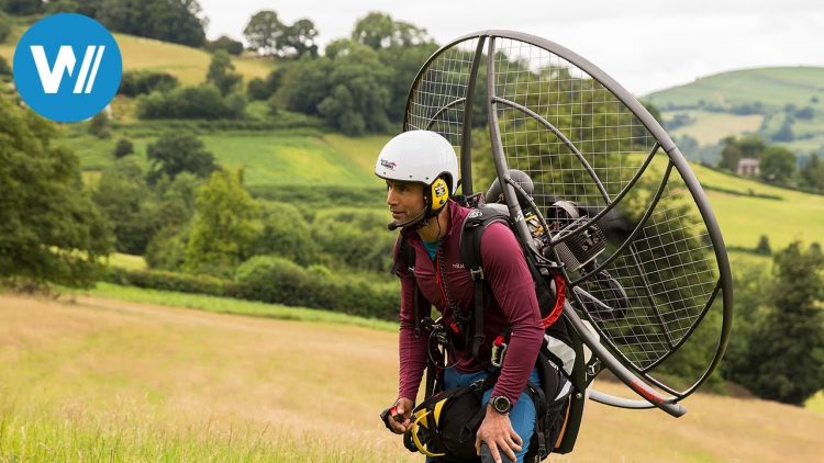 Extreme Wales with Richard Parks: Paramotoring