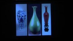 Kangxi Rouleau Vase with Women Warriors of the Yang Family with Robert Mowry (部分 1 的 2)