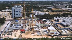 Kimbell Art Museums New Renzo Piano Pavilion Construction Time-lapse, 二月 2013