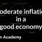 Moderate inflation in a good economy | Inflation | Finance & Capital Markets | Khan Academy