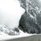 Snow Avalanche in British Columbia (Canada)