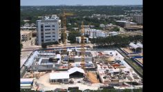 Time-lapse video of the Renzo Piano Pavilion construction site