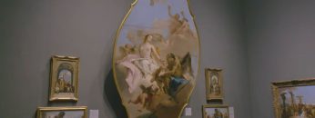 Why is this painting an odd shape? | 10-minute talk: Tiepolos Allegory with Venus and Time