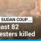 At least 82 protesters killed since October Sudan coup • FRANCE 24 English