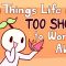 10 Things Life Is too Short to Worry About