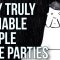 Why Truly Sociable People Hate Parties