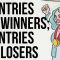 Countries for winners; countries for losers