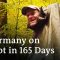 Hiking 3,442 km Alone Across Germany in 165 Days