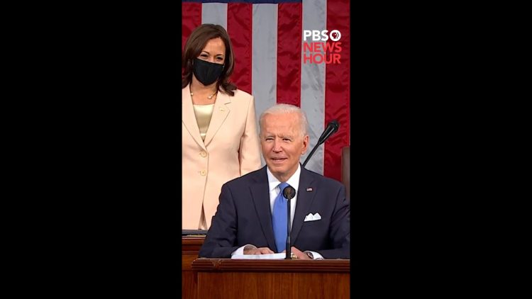 WATCH: Biden recognizes “Madam Speaker, Madam Vice President | Biden address to Congress | #Shorts