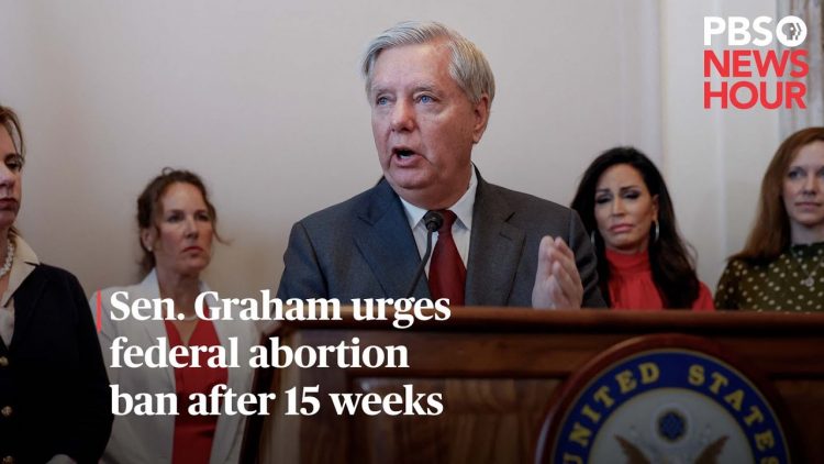 手錶: Sen. Graham urges federal abortion ban after 15 週 | #短褲