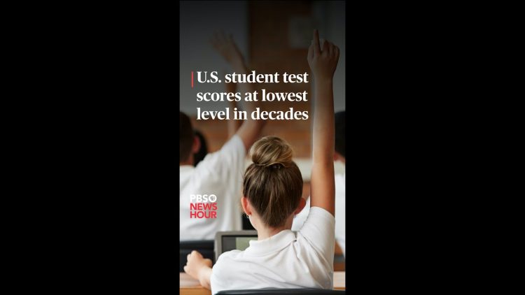 WATCH: U.S. student test scores at lowest level in decades | #短裤