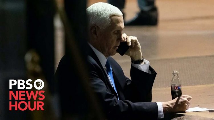 WATCH: Why Mike Pence refused to leave the Capitol on Jan. 6 #shorts