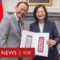 麻生太郎訪台會晤蔡英文 稱日美台要做好「戰鬥的心理準備」－ BBC News 中文